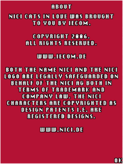 Раздел «Об игре»