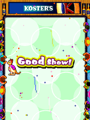 Зрители одобряют шоу Мамбо: уровень успешно завершён