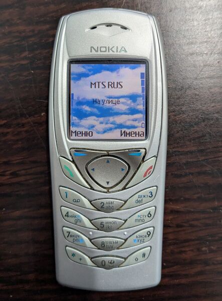 Файл:Nokia 6100 power on.jpg